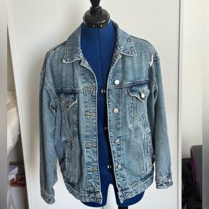 Distressed Wild Fable Jean Jacket 🍂